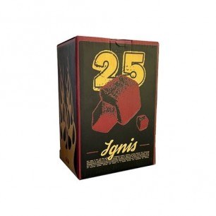 Уголь кокосовый IGNIS 1кг (72шт)