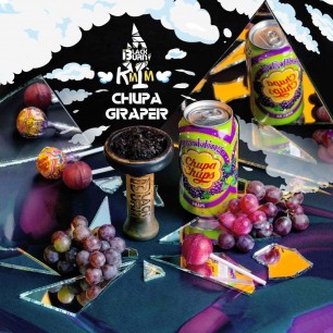 Табак Black Burn Chupa Graper (Виноград Чупа Чупс) - 100 грамм