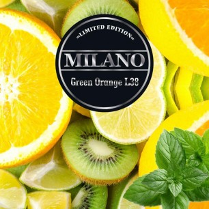 Табак Milano LE Green Orange L38 (Зеленый Апельсин) - 100 грамм