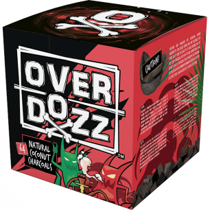 Уголь кокосовый OVERDOZZ 1кг (64шт)