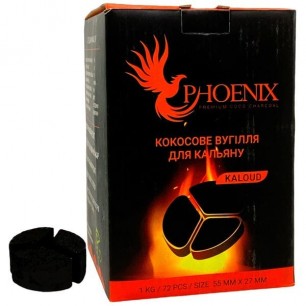 Уголь кокосовый Phoenix Kaloud 1кг 